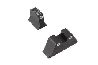 Trijicon Bright & Tough suppressor height sights for Glock handguns with green front and orange rear tritum illumination